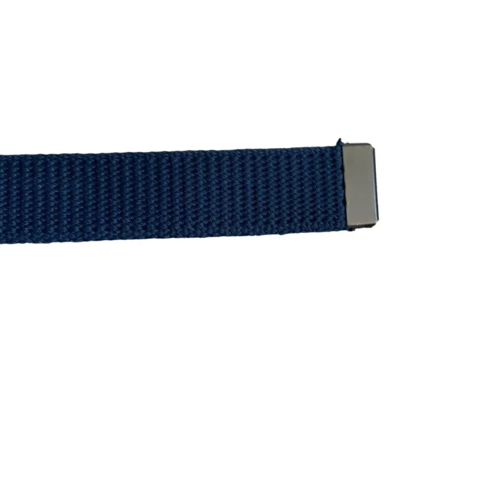 Boy Scouts of America Uniform Web Belt Boy Navy Blue Slide Badges